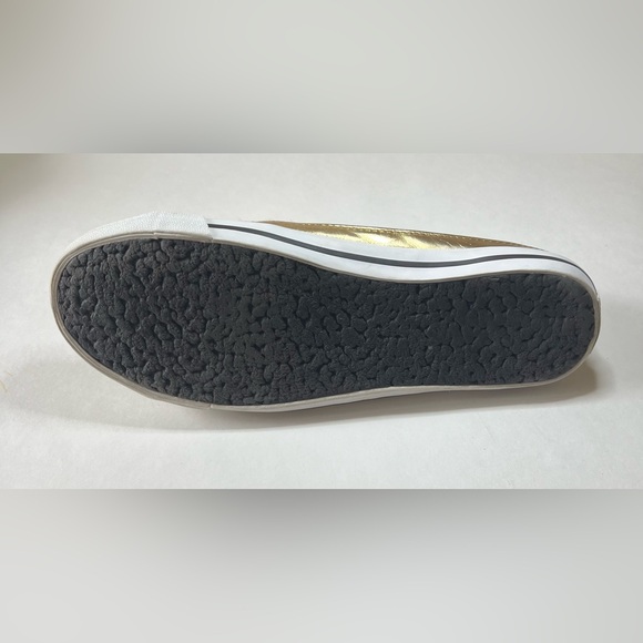 Coach Felix Women’s Slip On Sneakers Gold and Tan Size 10B - Picture 12 of 15